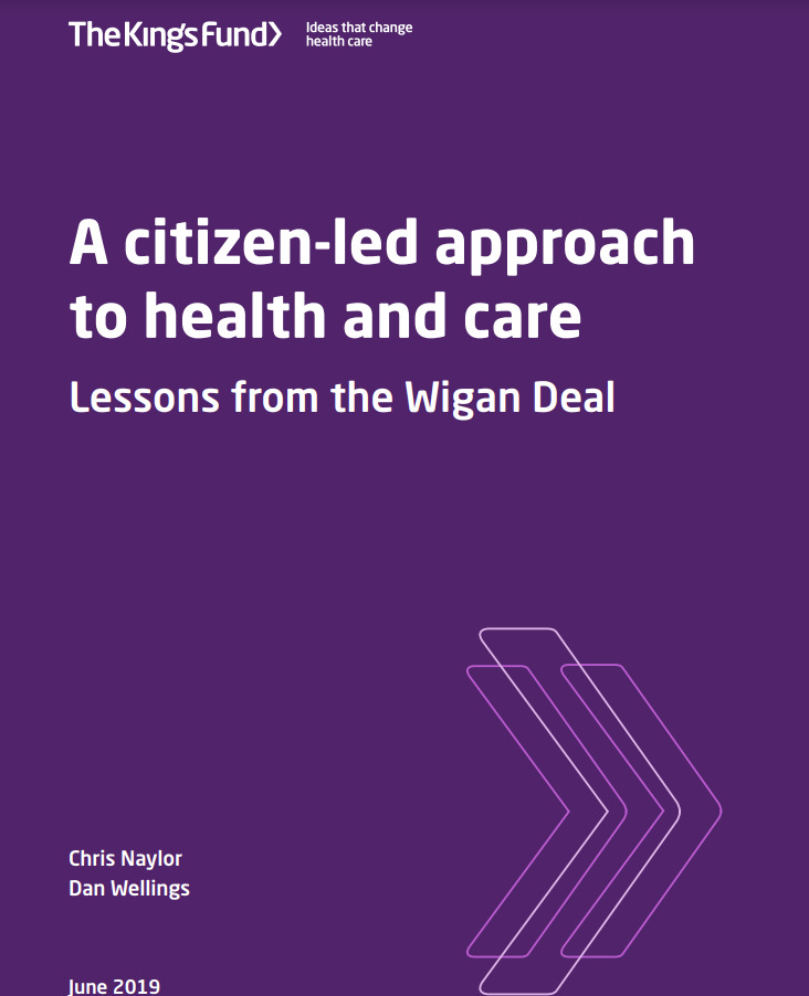 Cover art for: A Citizen-Led Approach to Health and Care