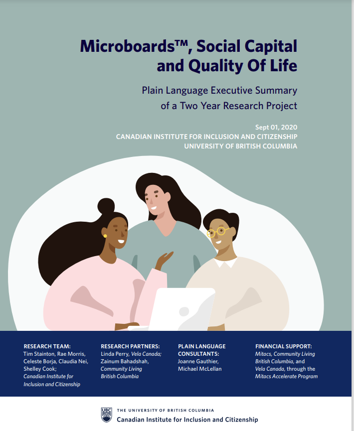 Cover art for: Microboards™, Social Capital  and Quality Of Life