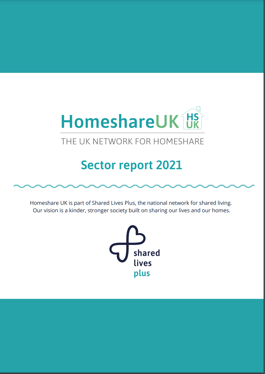 Cover art for: Homeshare UK: Annual Sector Report 2021