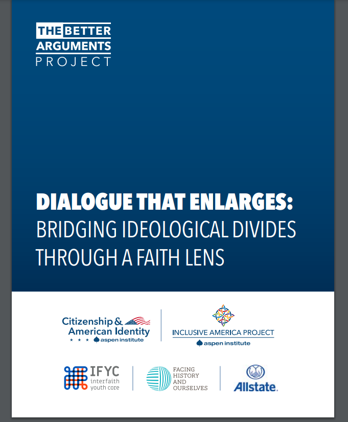 Cover art for: Dialogue that Enlarges: Bridging Ideological Divides through a Faith Lens