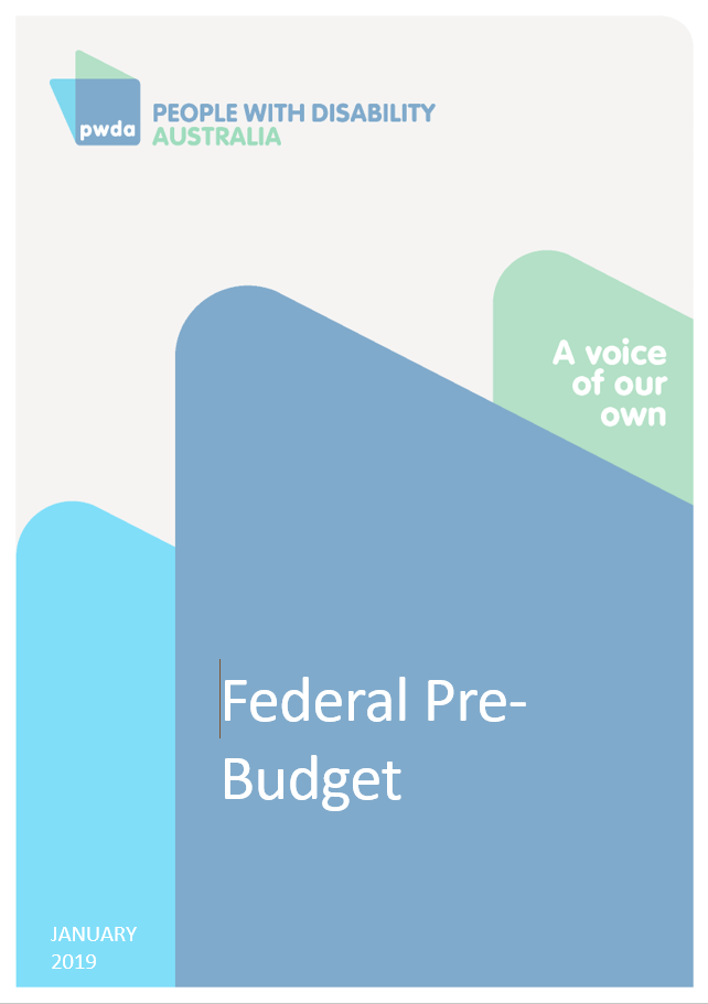 Cover art for: Federal Pre Budget Submission – A Place to Call Home