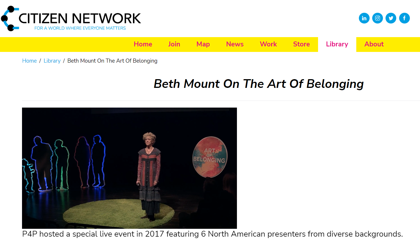 Cover art for: Beth Mount on the Art of Belonging