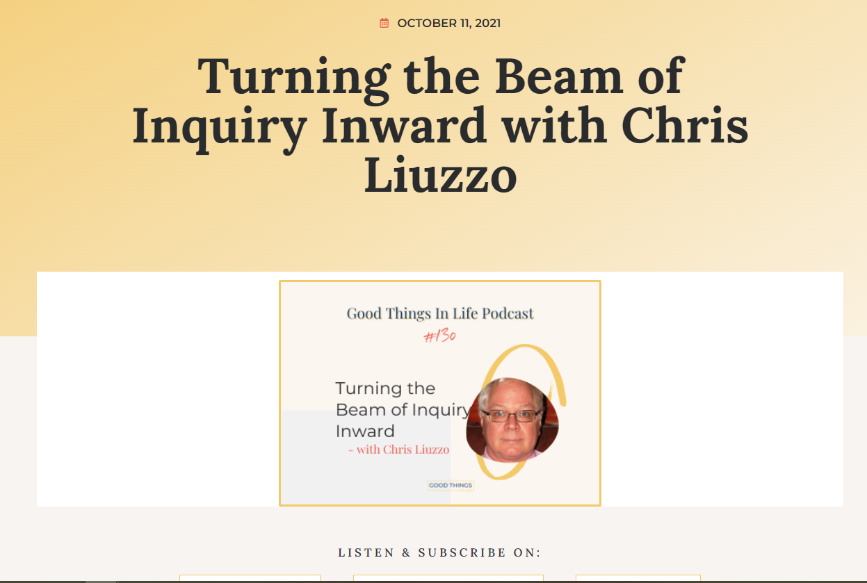 Cover art for: Turning the Beam of Inquiry Inward