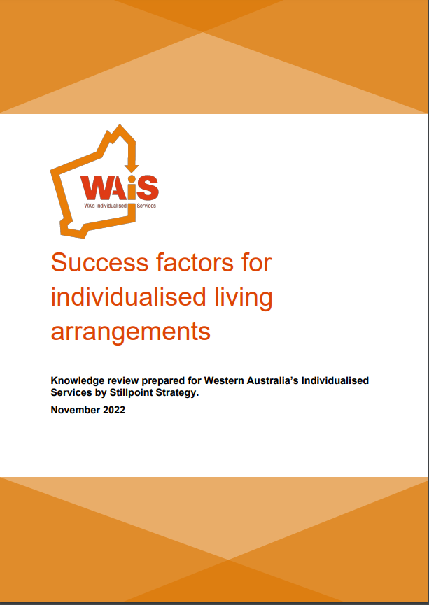 Cover art for: Success Factors for Individualised Living Arrangements
