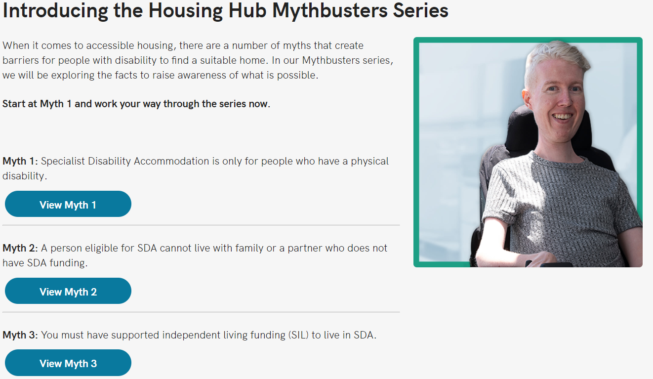 Cover art for: Housing Mythbusters Series
