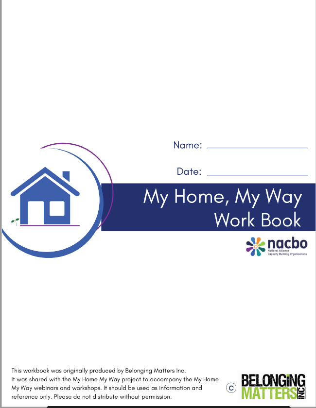 Cover art for: My Home, My Way: Workbook